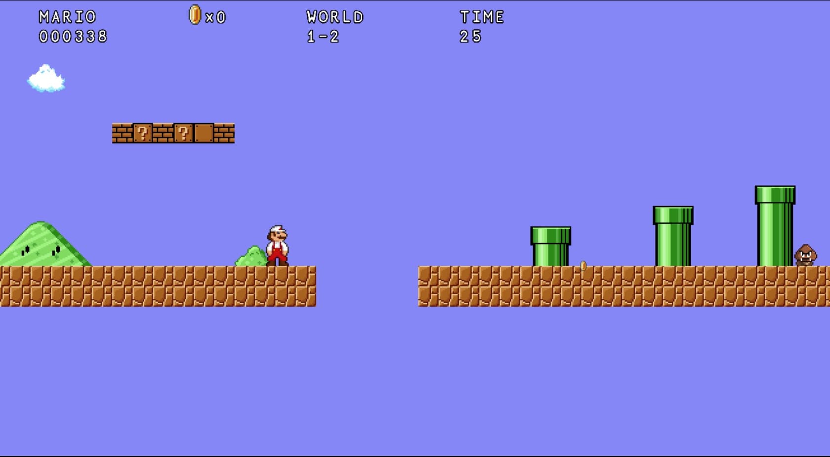A Mario clone, one of the first games I built