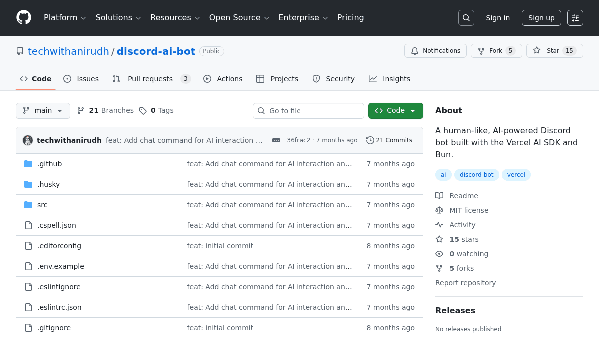 Discord AI Bot