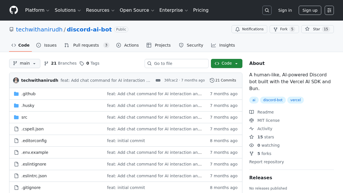 Discord AI Bot